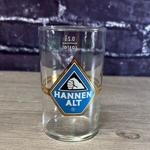 Vintage Hannen Alt Beer Glass